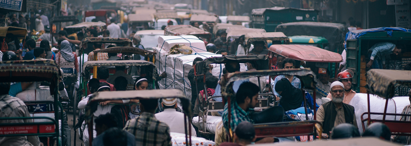 Spedizioni India - Ingorgo stradale in India